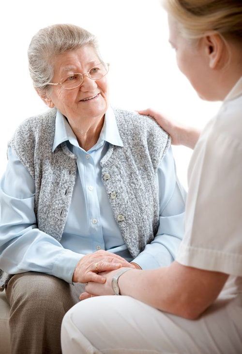 Fürsorgliche Pflege von Betreuungspersonal Betreuungspersonal in Beraterfunktion